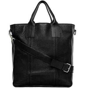 Christian Louboutin Tote Bag Black Red Leather Business Crossbody